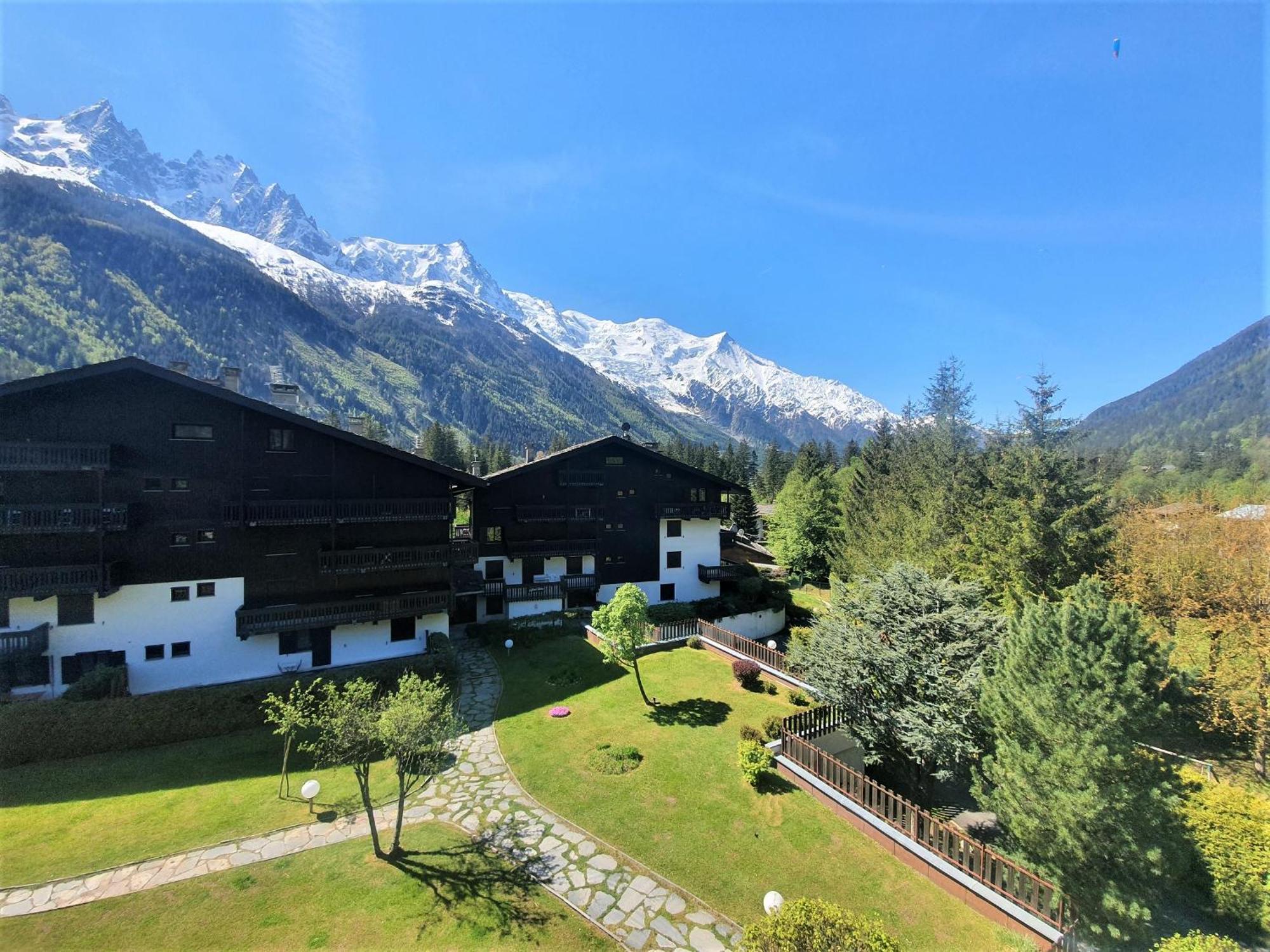 Chamonix Superbe Appartement Vue Mont Blanc Exteriér fotografie