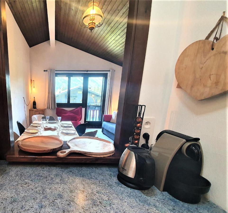 Chamonix Superbe Appartement Vue Mont Blanc Exteriér fotografie