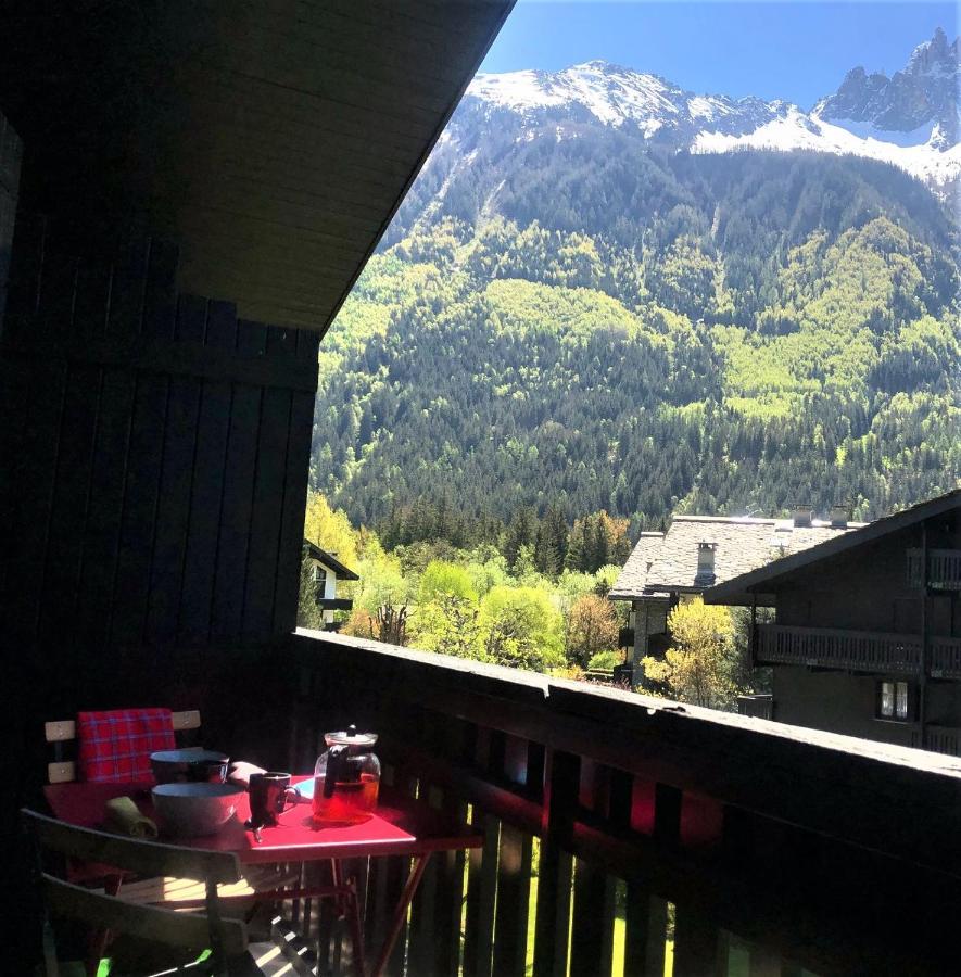 Chamonix Superbe Appartement Vue Mont Blanc Exteriér fotografie