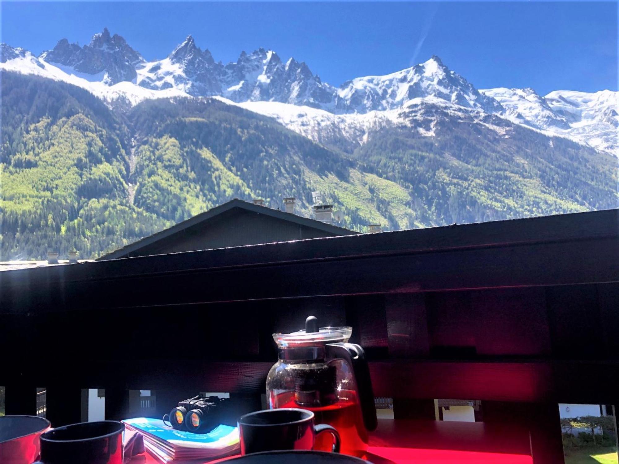 Chamonix Superbe Appartement Vue Mont Blanc Exteriér fotografie
