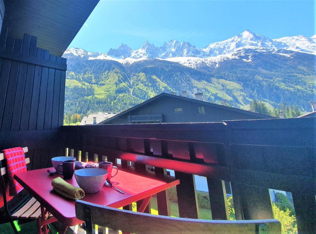 Chamonix Superbe Appartement Vue Mont Blanc Exteriér fotografie