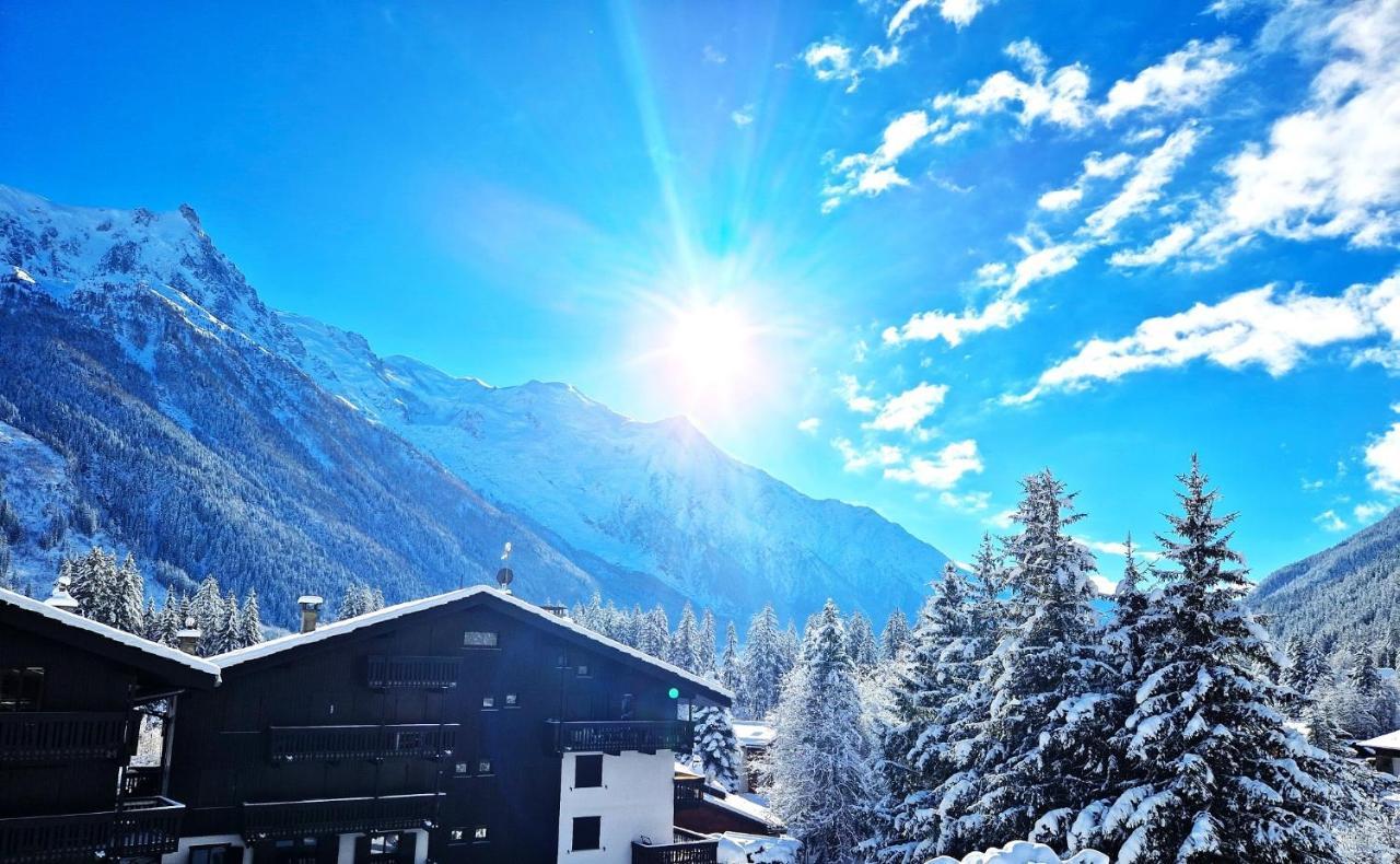 Chamonix Superbe Appartement Vue Mont Blanc Exteriér fotografie