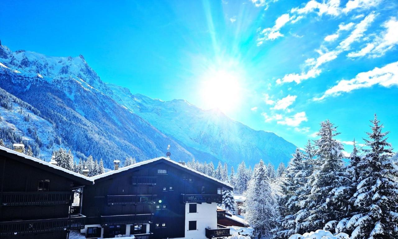 Chamonix Superbe Appartement Vue Mont Blanc Exteriér fotografie