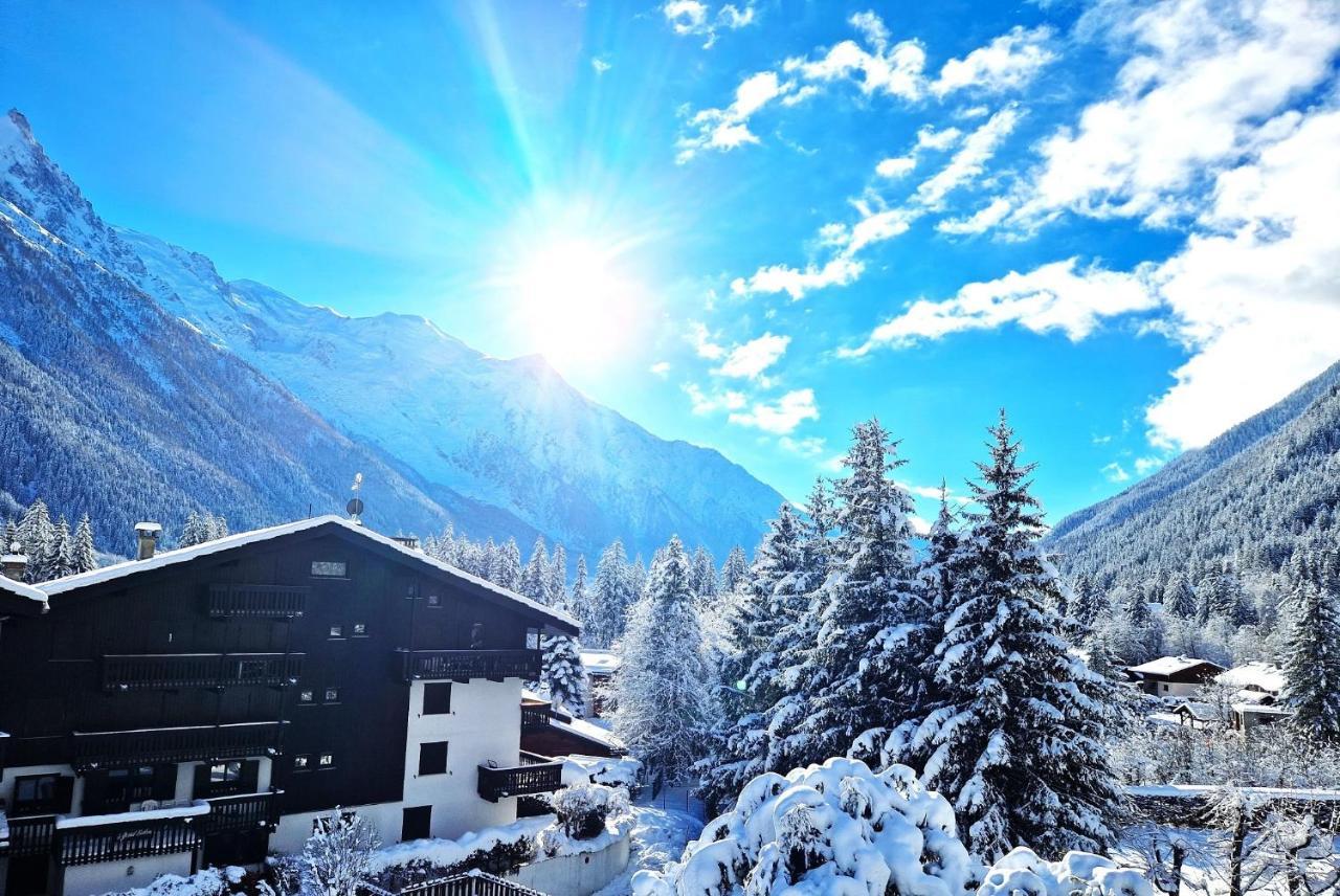 Chamonix Superbe Appartement Vue Mont Blanc Exteriér fotografie